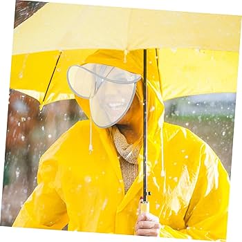 Amazon.co.jp: Anneome レインフード 雨除けの帽子 レインコート